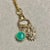 Contemporary Syna Yellow Gold Three Charms with Evil Eye, Chrysoprase and Diamonds For Sale - Image 3 of 4