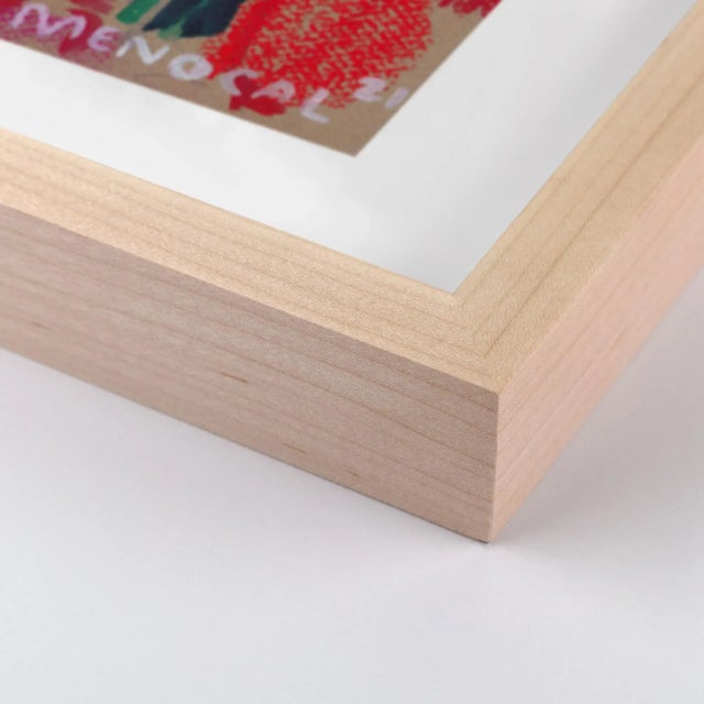 DESCRIPTION: Cabaret IV by Happy Menocal in Natural Frame, Medium Art Print SPECIFICATIONS: Type: Giclée Art Print on...