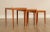 Mid-Century Modern Mid Century Danish Modern Nesting Tables - Set of 3 For Sale - Image 3 of 13