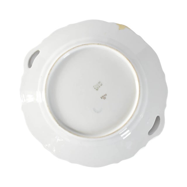 Antique German Porcelain Portrait Plate For Sale - Image 12 of 13