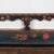 Folk Art 19th Century Original Blue Painted Hanging Rack With Shelf For Sale - Image 3 of 12