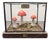Wooden Mushrooms in Glass Dome, 1950s For Sale