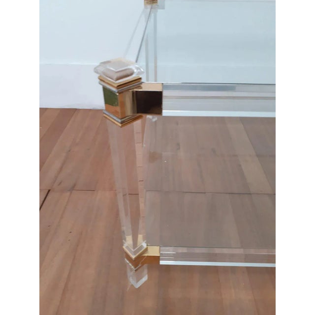 Vintage Hollywood Regency Coffee Table For Sale - Image 3 of 4