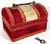 Antique Velvet Jewelry, Trinket or Sewing Box For Sale - Image 15 of 18