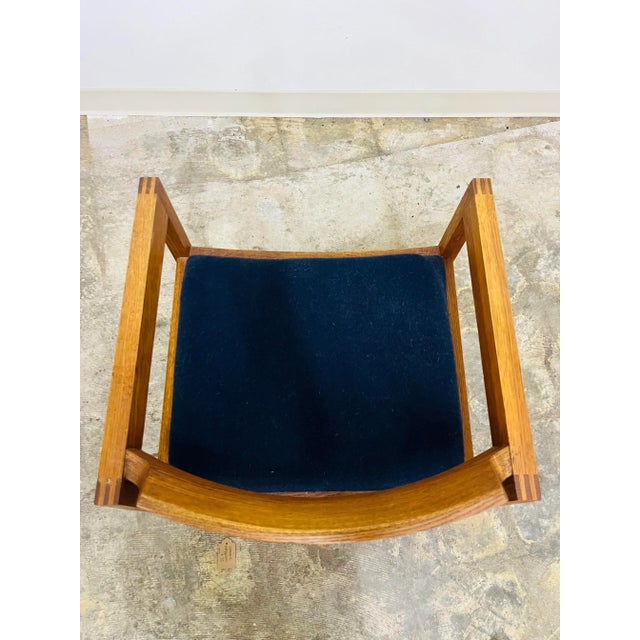 Wood Mid 20th Century Gunlocke Style Mid Century Accent Chair For Sale - Image 7 of 7