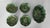 Stunning 13 piece Italian Earthenware Serving Set of Foglia Leonardo by Vietri. The set if comprised of 12 individual...
