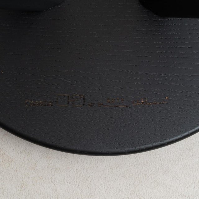 Meribel Black Stool by Charlotte Perriand for Cassina For Sale - Image 9 of 12