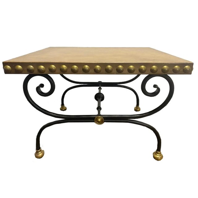 Mid 20th Century Mid 20th Century French Maison Jansen Style Table For Sale - Image 5 of 5