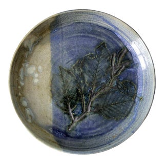 Studio Pottery Plate For Sale