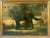 Black Labrador Retriever Painting, Oil on Canvas in Giltwood Frame For Sale - Image 9 of 11