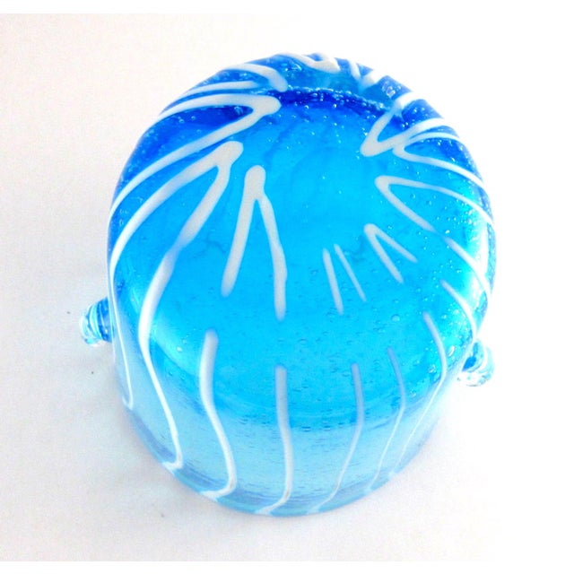 Vintage Venini for DiSARONNO Blue Glass Ice Bucket Chairish