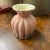 1950s Hull Pottery Pink and Turquoise Footed Planter For Sale - Image 10 of 12