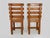 Brown Vintage Oak Chairs, 1970s, Set of 2 For Sale - Image 8 of 10