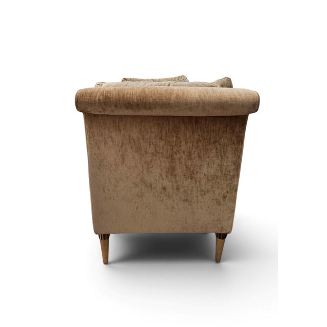 Taupe Sally Sirking Lewis for J. Robert Scott Darby Daybed For Sale - Image 8 of 18