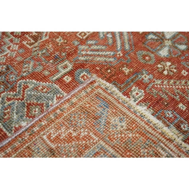Antique Qashqai Rug 5'2'' x 8'3'' For Sale - Image 4 of 12