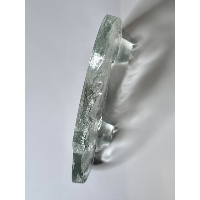 Large Glass Art Hippo Animal Figurine by Bertil Vallien for Kosta Boda, 1970s For Sale - Image 9 of 11