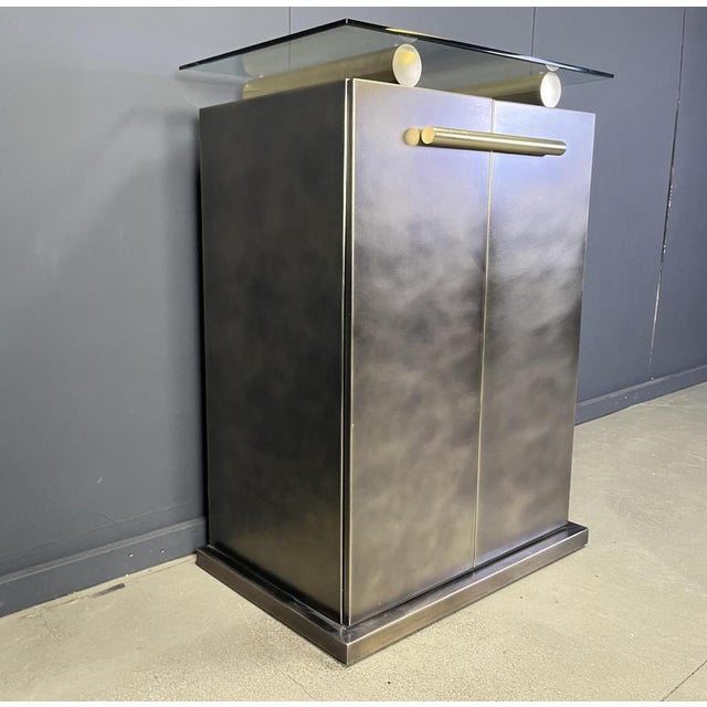 Postmodern Bar Cabinet from Belgochrom, 1980s For Sale - Image 9 of 14