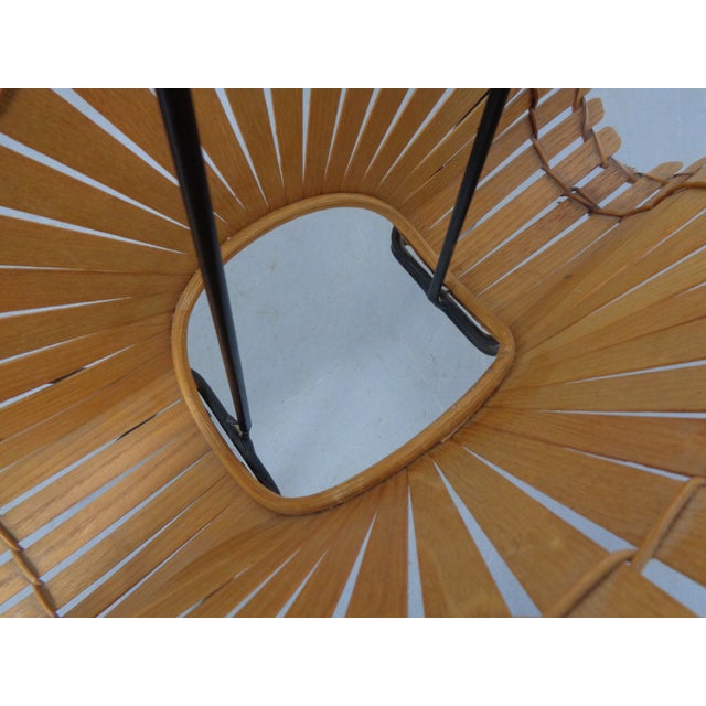 Italian Wicker and Iron Magazine Rack, 1960s For Sale - Image 18 of 18