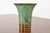Art Deco Carl Sorensen Art Deco Verdigris Bronze Trumpet Vase For Sale - Image 3 of 12
