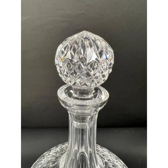 Waterford Crystal Ship Captain Decanter with Stopper This elegant Waterford Crystal Ship Captain decanter is a timeless...