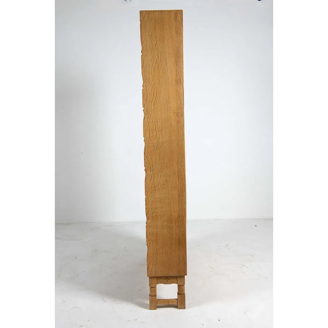 1970s 1970s Danish Oak Bookcase in the Style of Henning Kjærnulf For Sale - Image 5 of 9