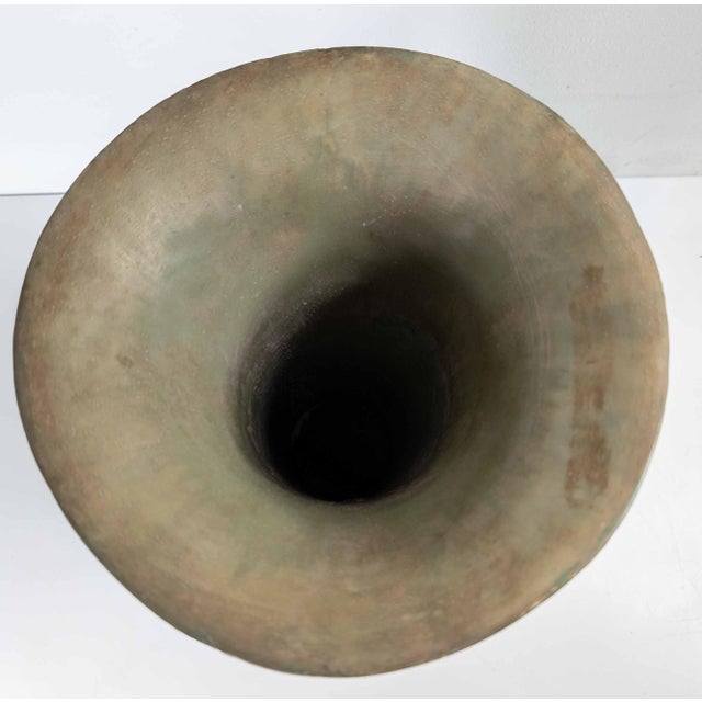Sculpture Materials 1960 Alva Museum Replica of Chinese Ritual Bronze Zun at Freer Gallery For Sale - Image 7 of 14