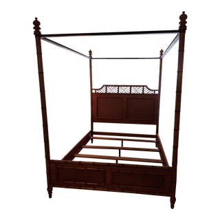 Tommy Bahama Home Island West Indies Queen Bed For Sale
