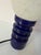 Glass Blue Ceramic and Glass Table Lamp by Cari Zalloni for Dümler & Breiden, 1970s For Sale - Image 7 of 11