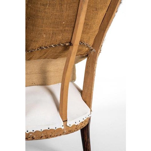 Napoleon III Fishtail Back Lounge Chairs, Set of 2 For Sale - Image 12 of 13