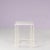 Beige Side Table in Beige Metal Frame with Travertine Top in the style of Max Sauze, 1980s For Sale - Image 8 of 8