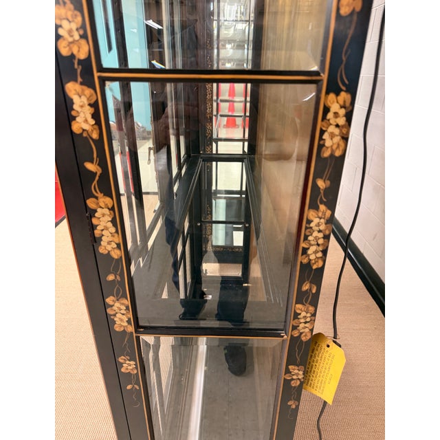 Wood Ultra Rare 1960’s Pagoda Top Chinoiserie Cases by Union National, A Pair For Sale - Image 7 of 12