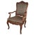 Brown Baroque Armchair, South Germany, 1750s For Sale - Image 8 of 8