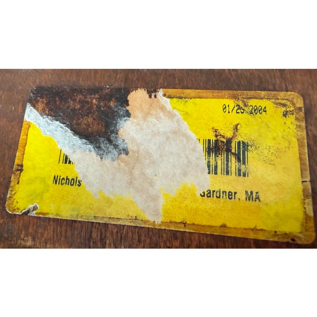 Wood Vintage Nichols & Stone Wooden Office Chair For Sale - Image 7 of 12