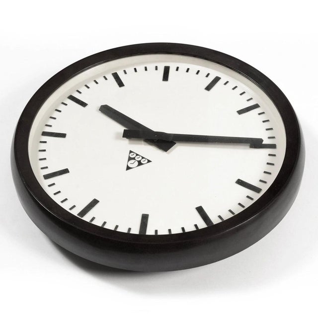 Wall clocks type PV 274 made by the Czech company Pragotron, the manufacturer of clocks that are notoriously known from...