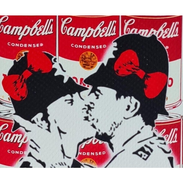 Pop Art Death Nyc - Kissing Coppers - Limited Edition With Certificate For Sale - Image 3 of 10