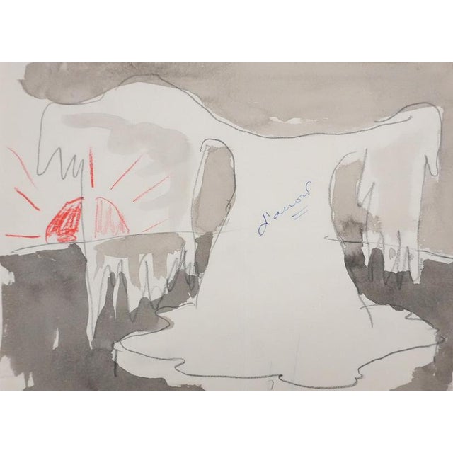 Jean EFFEL (1908-1982) The Wings of the Sun, c. 1970 Original drawing in India ink and pencil Unsigned On paper, 21 x 27...