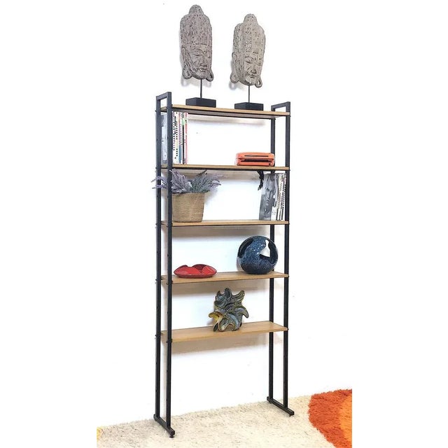 1960s Teak Veneer Shelf, Italy, 1960s For Sale - Image 5 of 11