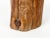 Vintage Hand Carved Live Edge Teak Wood Budvase For Sale - Image 11 of 13