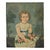 Off-white French 19th Century Portrait of a Flower Girl For Sale - Image 8 of 8