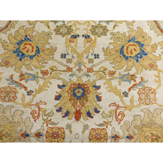 Vintage Ziegler Style Handmade Rug. 8'2"x 10'3" For Sale - Image 9 of 17
