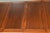 Wood Vintage Solid Mahogany and Brass Dining Table For Sale - Image 7 of 13