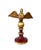 Rustic European European Carved Wood Bird Sculpture on Finial 9.5" H For Sale - Image 3 of 9