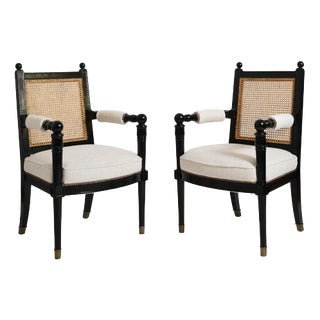 Vintage Jansen Chairs, 1970s, Set of 2 For Sale