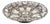 Oval Silver Fruit Bowl Centerpiece For Sale