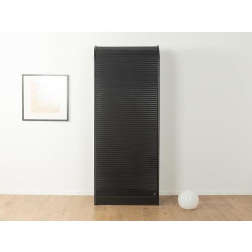 Tambour Door Cabinet in the style of Aldo Van Den Nieuwelaar For Sale - Image 3 of 8