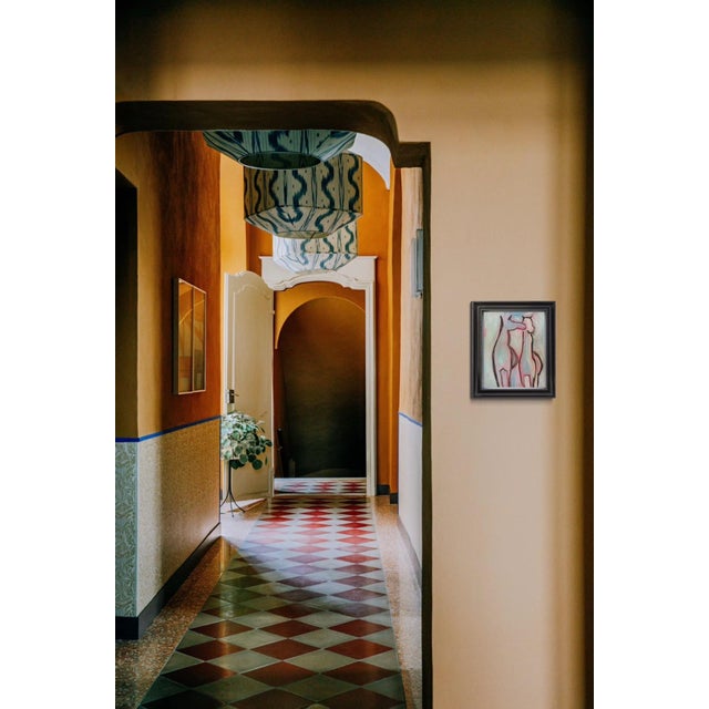 Framed Equestrian Oil Painting by Heather Dawn Batchelor For Sale - Image 6 of 7