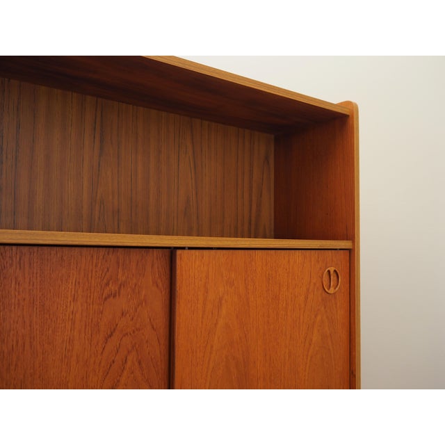 Vintage Danish Teak Bookcase, 1960s For Sale - Image 11 of 18
