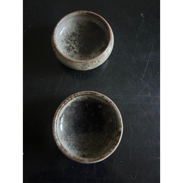 Mid-Century Modern Ceramics from Thierry and Chantal Robert, 1960s, Set of 3 For Sale - Image 3 of 12