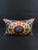 2010s Multicolor Velvet Ikat Pillow Cover For Sale - Image 5 of 5