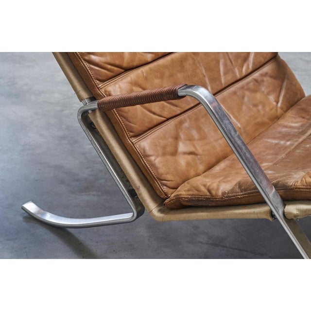 FK87 Grasshopper Lounge Chair in Cognac Leather by Fabricius & Kastholm for Kill International, 1940s For Sale - Image 14 of 18